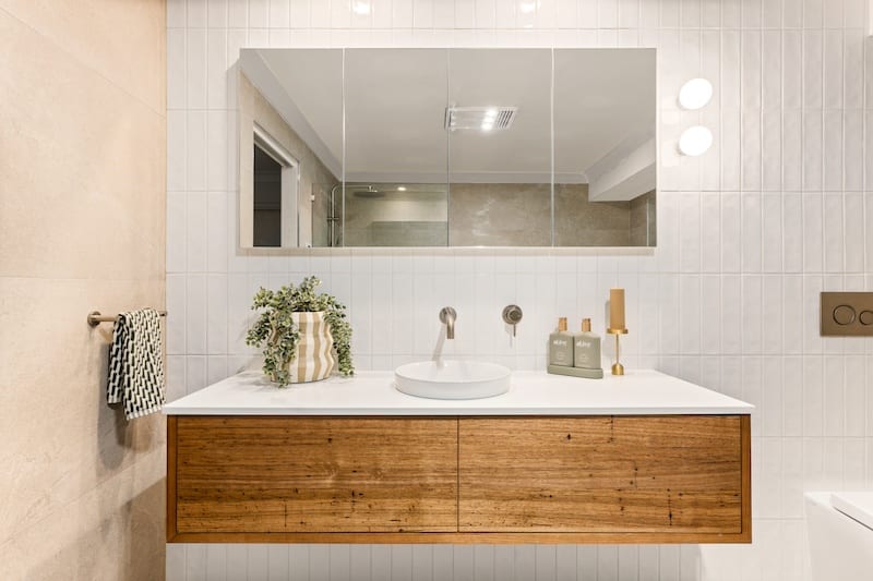 Transform your space with our elegant bathroom remodel featuring modern fixtures. Contact Dura Group for tailored renovation solutions today!