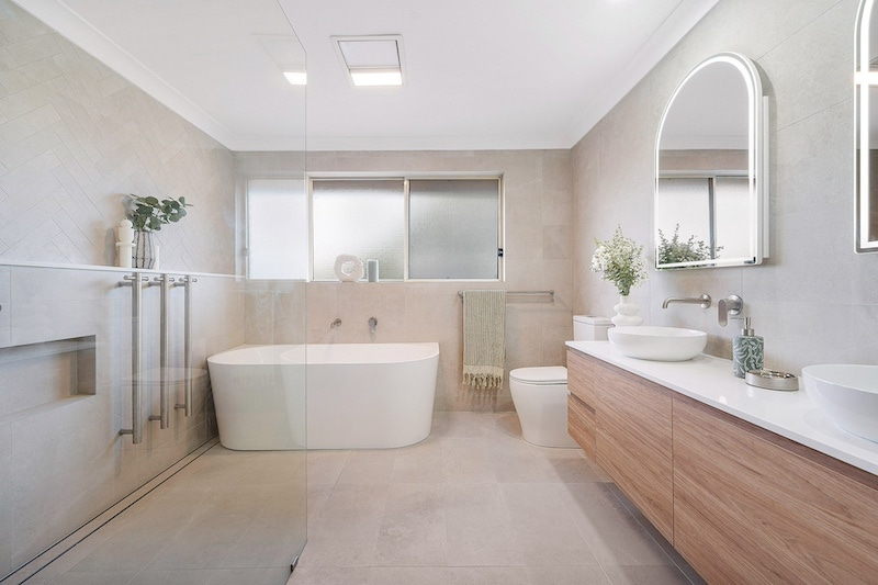 Experience a luxurious bathroom remodel with Dura Group. Elevate your home’s style and functionality. Contact us today for your dream renovation!